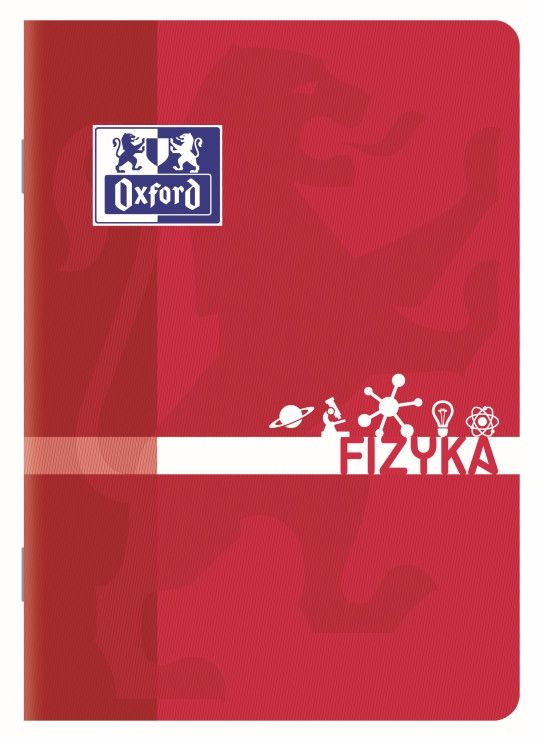 Zeszyt przedmiotowy do Fizyki A5/60 kratka Oxford 90g